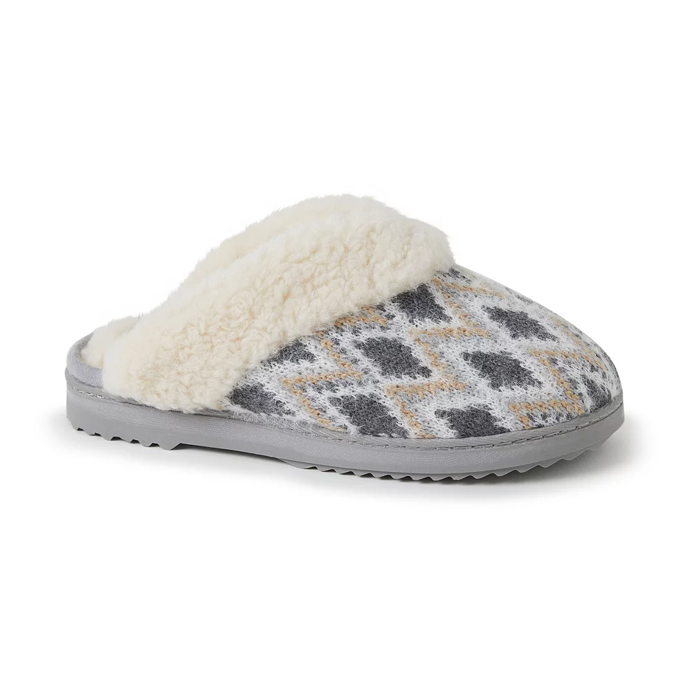 Dearfoams Kathy Knit Women's Scuff Slippers 3 Dearfoams Kathy Knit Women's Scuff Slippers - Image 3