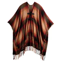 Women's Sonoma Goods For Life® Fireplace Plaid Topper with Toggles 5 Women's Sonoma Goods For Life® Fireplace Plaid Topper with Toggles -Hot Sale Adult Shop 5831811 ALT2