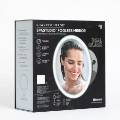 Sharper Image SpaStudio Fogless Shower Mirror Speaker -Hot Sale Adult Shop 5839146 ALT9