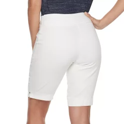 Women's Croft & Barrow® Effortless Stretch Bermuda Shorts -Hot Sale Adult Shop 5863728 ALT