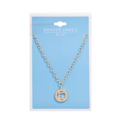 DRAPER JAMES RSVP™ Gold Tone Simulated Pearl Initial Necklace -Hot Sale Adult Shop 5891056 ALT