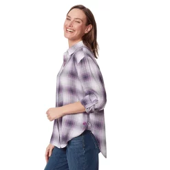 Women's Gloria Vanderbilt Amanda Button Down Shirt -Hot Sale Adult Shop 5920469 ALT2