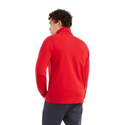 Men's Tommy Hilfiger Tonal Logo Quarter Zip Pullover -Hot Sale Adult Shop 5921591 ALT