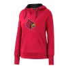 Women's Colosseum Louisville Cardinals Fleece Hoodie