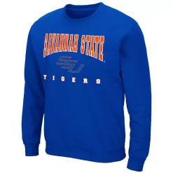 Men's Colosseum Savannah State Tigers Fleece Sweatshirt
