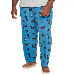 Big & Tall Sonoma Goods For Life® Microfleece Sleep Pants -Hot Sale Adult Shop 5957859 Dogs With Scarves