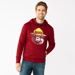Men's Sonoma Goods For Life® Graphic Fleece Hoodie -Hot Sale Adult Shop 5957862 Maroon