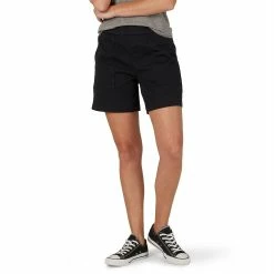 Women's Lee® Ultra Lux Pull-On Utility Shorts -Hot Sale Adult Shop 5983687 Black