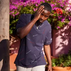 Men's Champion® Allover Print Tee -Hot Sale Adult Shop 6039965 ALT6