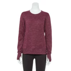 Women's Tek Gear® Ultrasoft Fleece Sweatshirt -Hot Sale Adult Shop 6119993 Chilled Wine