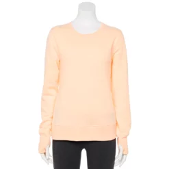 Women's Tek Gear® Ultrasoft Fleece Sweatshirt -Hot Sale Adult Shop 6119993 Peach Yogurt