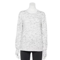 Women's Tek Gear® Ultrasoft Fleece Sweatshirt -Hot Sale Adult Shop 6119993 White Black