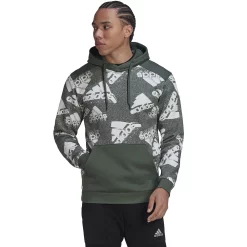Men's adidas Essentials Brand Love Fleece Hoodie