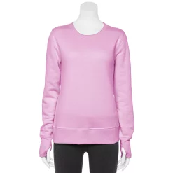 Petite Tek Gear® Ultrasoft Fleece Crewneck Sweatshirt -Hot Sale Adult Shop 6120169 Lavender