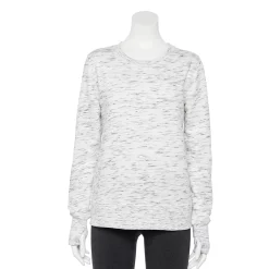 Petite Tek Gear® Ultrasoft Fleece Crewneck Sweatshirt -Hot Sale Adult Shop 6120169 White Black