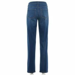 Women's Sonoma Goods For Life® Straight-Leg High-Waisted Curvy Jeans -Hot Sale Adult Shop 6120465 ALT