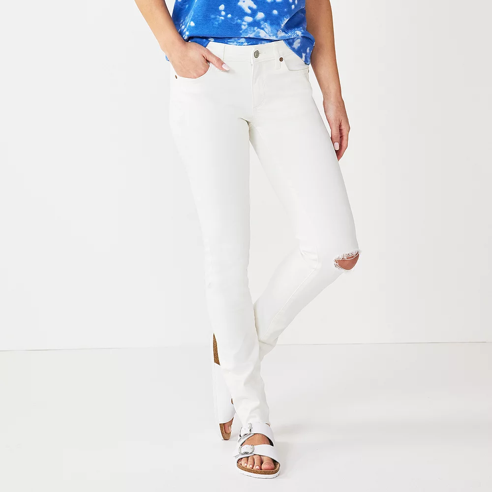 Women's Sonoma Goods For Life® Supersoft Stretch Midrise Skinny Jeans 1 Women's Sonoma Goods For Life® Supersoft Stretch Midrise Skinny Jeans