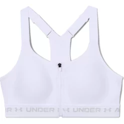Women's Under Armour High Zip Crossback Sports Bra -Hot Sale Adult Shop 6120789 ALT5