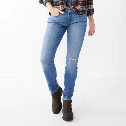 Women's Sonoma Goods For Life® Supersoft Stretch Midrise Skinny Jeans 13 Women's Sonoma Goods For Life® Supersoft Stretch Midrise Skinny Jeans -Hot Sale Adult Shop 6124976 Donner Destructed
