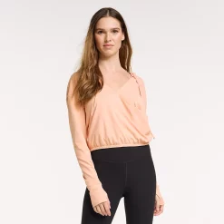 Women's FLX Surplice Lightweight Hoodie -Hot Sale Adult Shop 6142318 Blushed Out