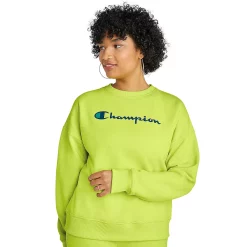 Women's Champion® Powerblend Fleece Boyfriend Sweatshirt -Hot Sale Adult Shop 6142415 Sweet Green