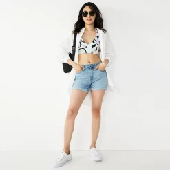Women's Levi's® Mid-Length Jean Shorts -Hot Sale Adult Shop 6142418 ALT3