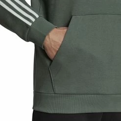 Big & Tall adidas Essential 3-Stripes Badge of Sport Hoodie -Hot Sale Adult Shop 6142597 ALT4