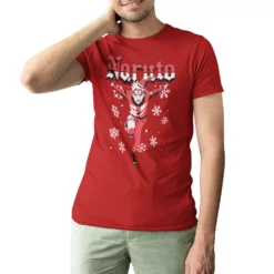 Men's Holiday Character Tees -Hot Sale Adult Shop 6142724 Anime Red