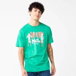 Men's Holiday Character Tees -Hot Sale Adult Shop 6142724 Green Kelly Green