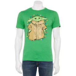 Men's Holiday Character Tees -Hot Sale Adult Shop 6142724 Kelly Heather Lights