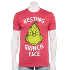 Men's Holiday Character Tees -Hot Sale Adult Shop 6142724 Red Heather