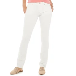 Women's Sonoma Goods For Life® Supersoft Midrise Straight-Leg Jeans 7 Women's Sonoma Goods For Life® Supersoft Midrise Straight-Leg Jeans -Hot Sale Adult Shop 6142731 White