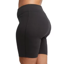 Plus Size Just My Size® Stretchy Jersey Bike Shorts -Hot Sale Adult Shop 6171387 ALT2
