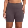 Plus Size Just My Size® Stretchy Jersey Bike Shorts