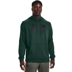 Men's Under Armour Big Logo Fleece Hoodie -Hot Sale Adult Shop 6196612 Intensity