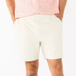 Men's Apt. 9® Premier Flex E-Waist 7-inch Shorts -Hot Sale Adult Shop 6196816 Hammock